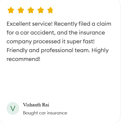 Customer reviews for ACKO car and bike insurance highlighting fast claim settlements, smooth policy purchase experience, professional support, and excellent online service